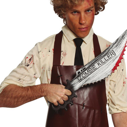 Halloween Zombie Killer Mes 50cm van Fiestas Guirca koop je bij Partywinkel