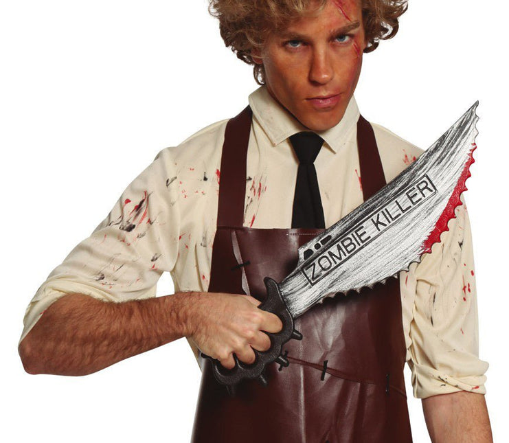 Halloween Zombie Killer Mes 50cm van Fiestas Guirca koop je bij Partywinkel