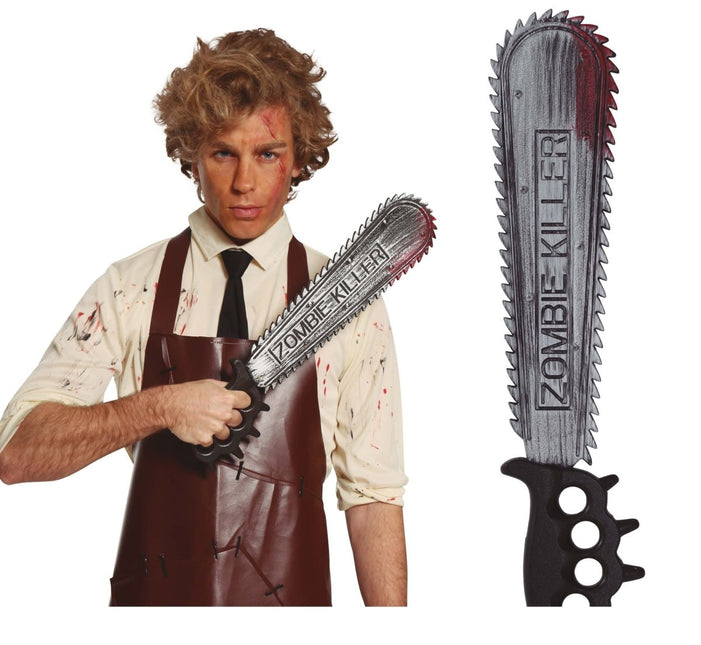 Halloween Zombie Killer Zaag 50cm van Fiestas Guirca koop je bij Partywinkel