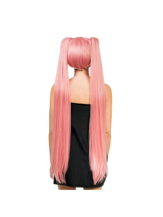 Hana Wig, Pink, 99 cm