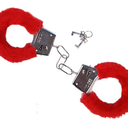 Bont Handboeien Rood van Partydeco koop je bij Partywinkel