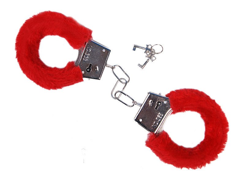 Bont Handboeien Rood van Partydeco koop je bij Partywinkel