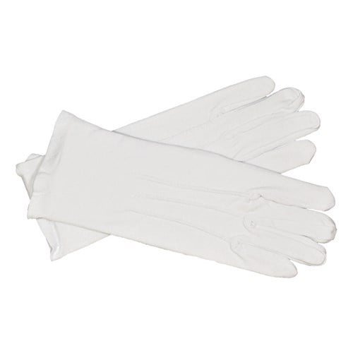 Handschoenen Wit Katoen Luxe van Haza Witbaard koop je bij Partywinkel