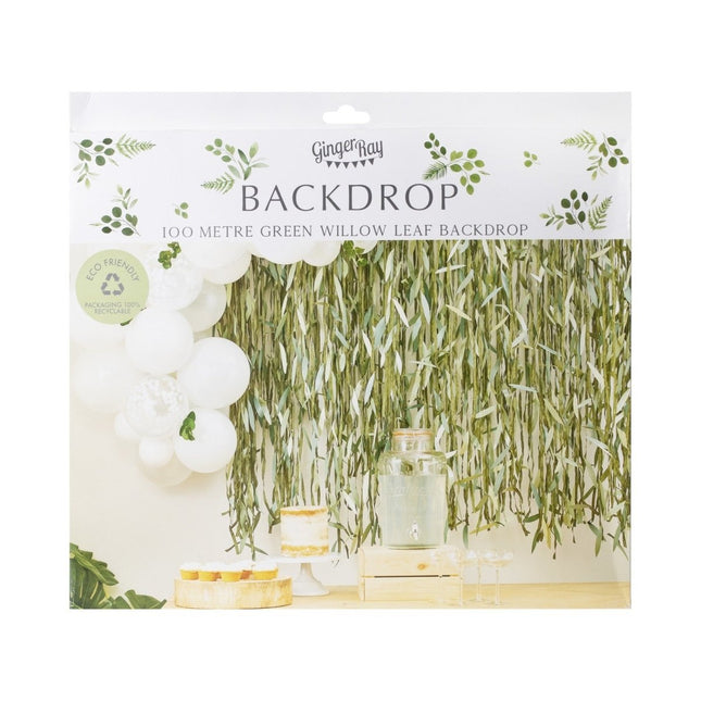 Hangdecoratie Bladeren 1m van Ginger Ray koop je bij Partywinkel