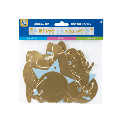 Happy 1St Birthday Letterslinger van Paper Dreams koop je bij Partywinkel