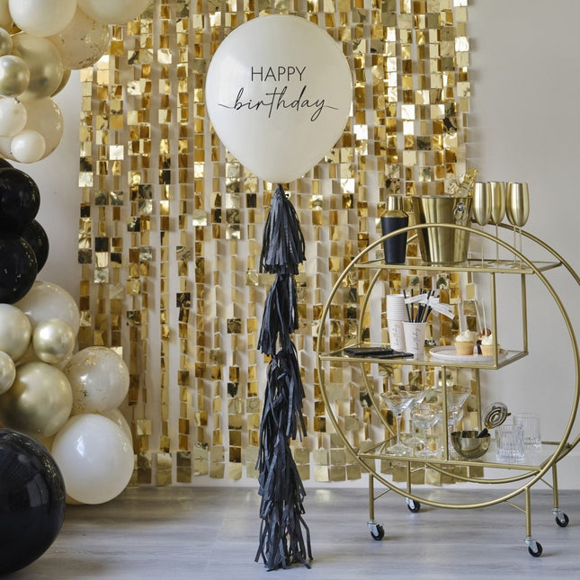 Happy Birthday Ballon 61cm van Ginger Ray koop je bij Partywinkel