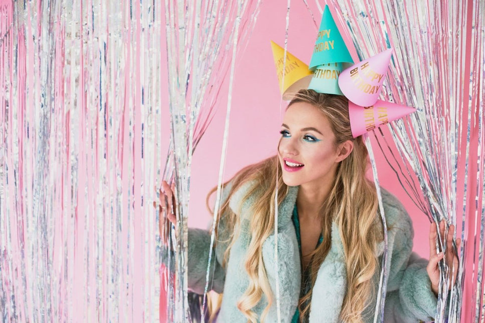 Happy Birthday Feesthoedjes 16cm 6st van Partydeco koop je bij Partywinkel