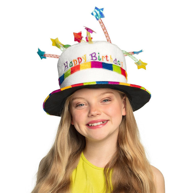 Happy Birthday Hoed Taart Kind van Boland koop je bij Partywinkel