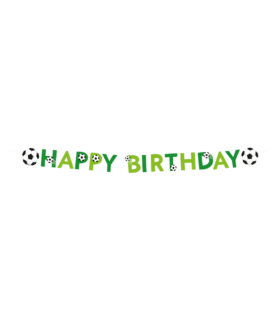 Happy Birthday Letterslinger Happy Birthday 2,5m van Paper Dreams koop je bij Partywinkel