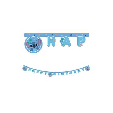 Happy Birthday Letterslinger Stich & Angel van Procos koop je bij Partywinkel