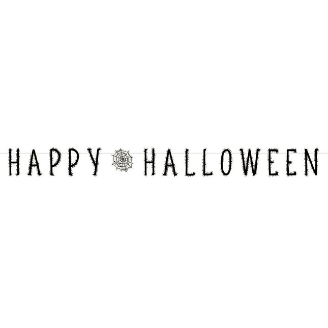 Happy Halloween Letterslinger 1,8m van Riethmueller koop je bij Partywinkel