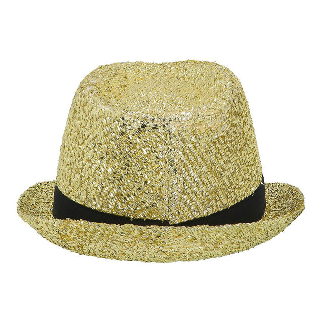 Happy New Year Hoed Goud Glitters van Boland koop je bij Partywinkel