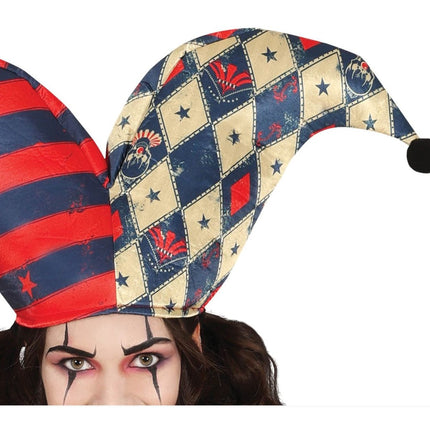 Harlekijn Halloween Kostuum Dames horror van Fiestas Guirca koop je bij Partywinkel
