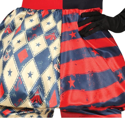 Harlekijn Halloween Kostuum Dames horror van Fiestas Guirca koop je bij Partywinkel