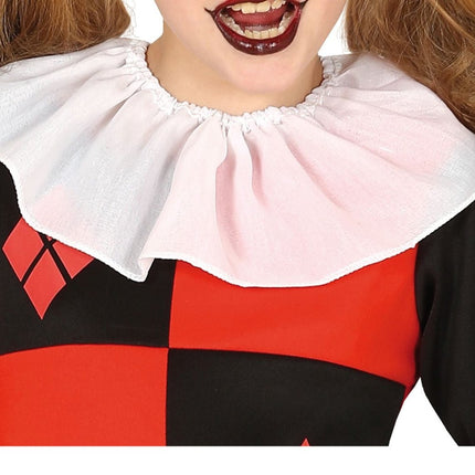 Harlekijn Halloween Kostuum Kind zwart - rood van Fiestas Guirca koop je bij Partywinkel