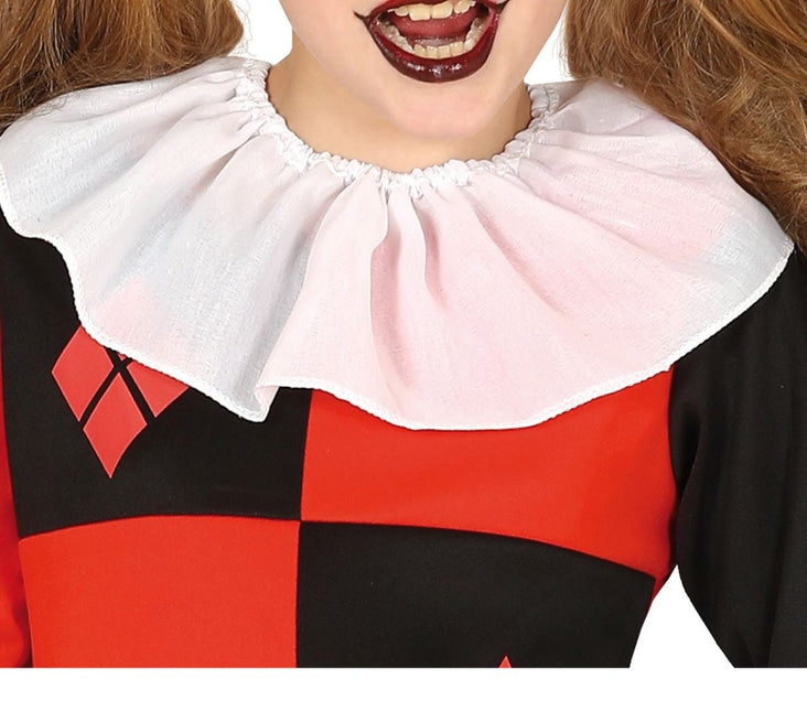 Harlekijn Halloween Kostuum Kind zwart - rood van Fiestas Guirca koop je bij Partywinkel