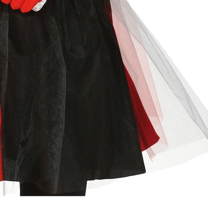Harlekijn Halloween Kostuum Kind zwart - rood van Fiestas Guirca koop je bij Partywinkel