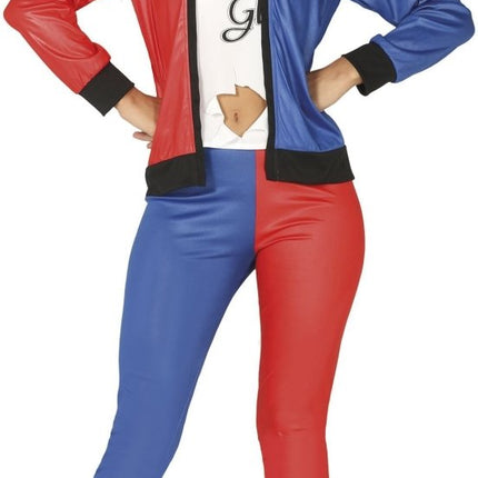 Harley Quinn Halloween Kostuum Meisje van Fiestas Guirca koop je bij Partywinkel