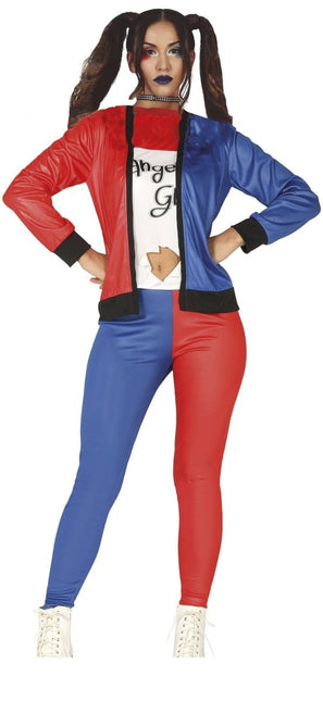 Harley Quinn Halloween Kostuum Meisje van Fiestas Guirca koop je bij Partywinkel