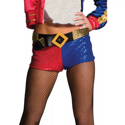 Harley Quinn Kostuum 4 delig van Rubies koop je bij Partywinkel