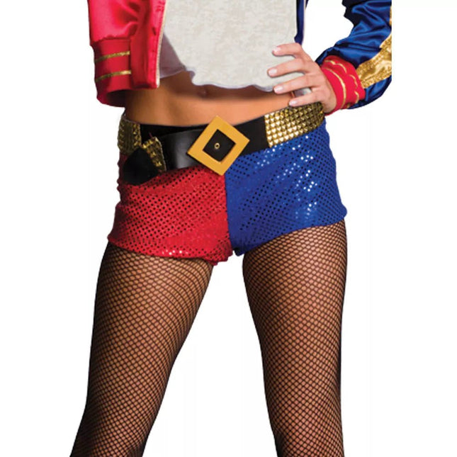 Harley Quinn Kostuum 4 delig van Rubies koop je bij Partywinkel