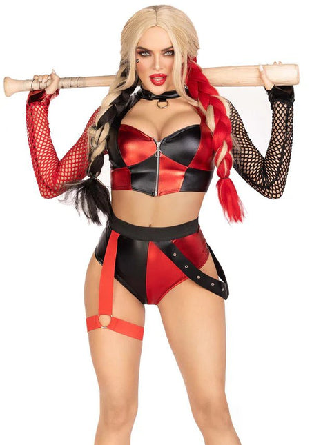 Harley Quinn Kostuum Dames Leg Avenue van Leg Avenue koop je bij Partywinkel