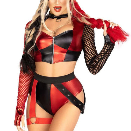 Harley Quinn Kostuum Dames Leg Avenue van Leg Avenue koop je bij Partywinkel