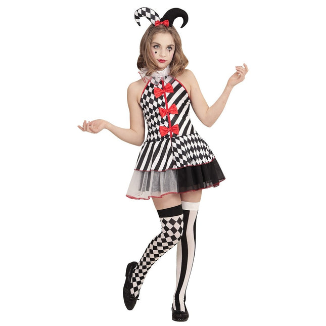 Harley Quinn Kostuum Meisje van Widmann koop je bij Partywinkel