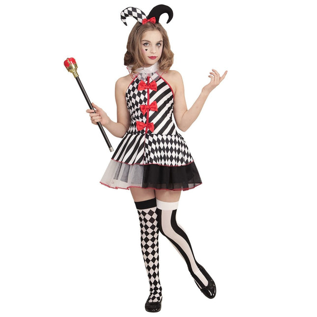 Harley Quinn Kostuum Meisje van Widmann koop je bij Partywinkel