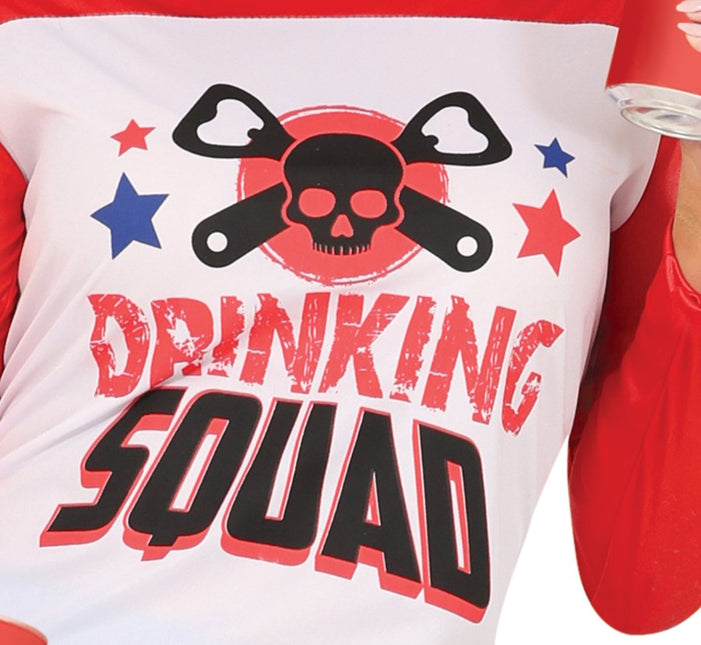 Harley Quinn Kostuum Rood Blauw Dames van Fiestas Guirca koop je bij Partywinkel