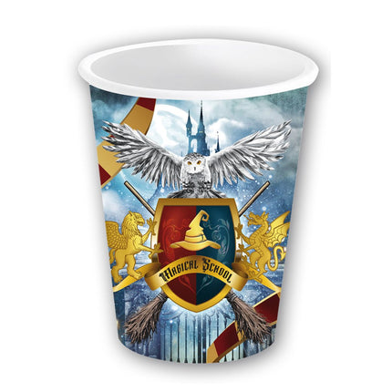 Harry Potter Bekers 240ml 6st van Fiestas Guirca koop je bij Partywinkel