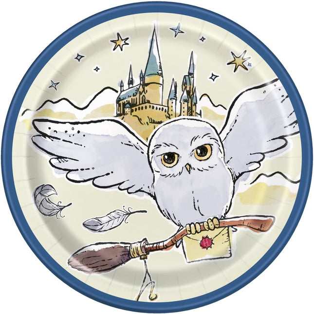 Harry Potter Borden 18cm 8st van Unique koop je bij Partywinkel