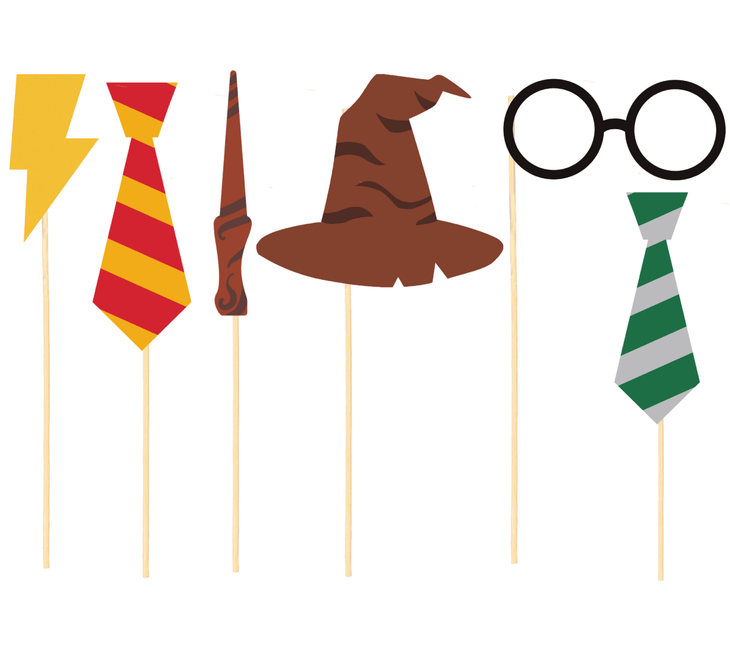 Harry Potter Foto Props 6 delig van Fiestas Guirca koop je bij Partywinkel