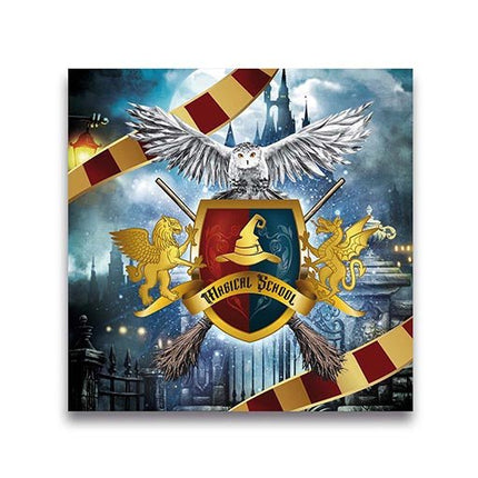 Harry Potter Servetten 33cm 12st van Fiestas Guirca koop je bij Partywinkel