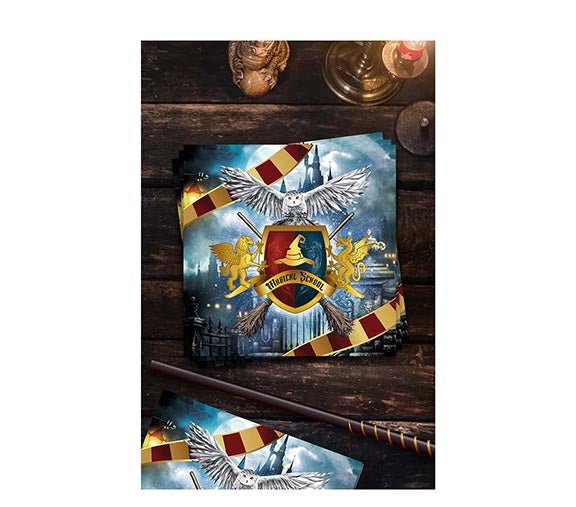 Harry Potter Servetten 33cm 12st van Fiestas Guirca koop je bij Partywinkel