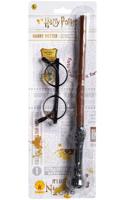 Harry Potter Toverstaf en Bril van Rubies koop je bij Partywinkel