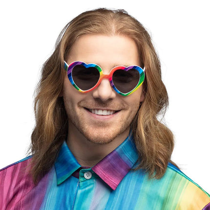 Hartjes Bril Regenboog van Boland koop je bij Partywinkel