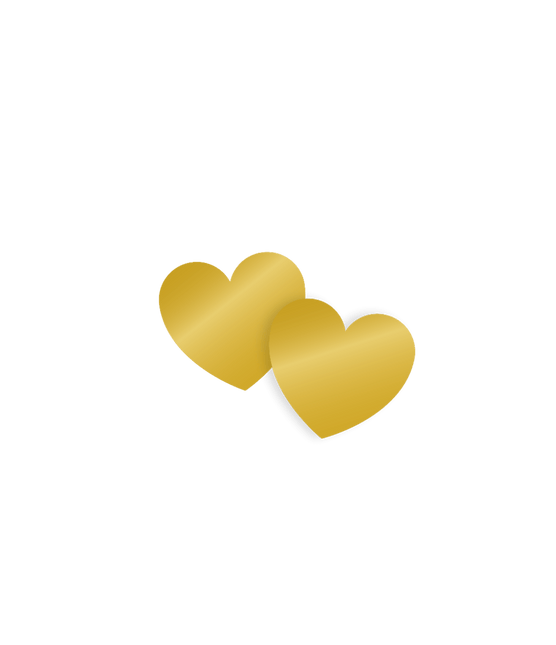 Hartjes Tafelconfetti Goud 14gr van Paper Dreams koop je bij Partywinkel