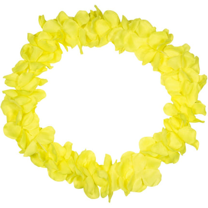 Hawai krans neon geel van Folat koop je bij Partywinkel