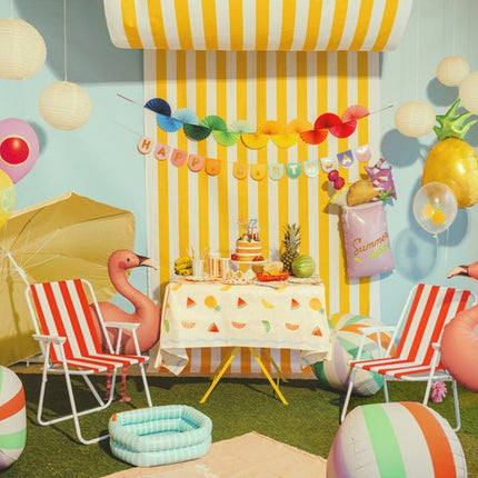 Hawaii Ballonnen Fruit 30cm 6st van Partydeco koop je bij Partywinkel