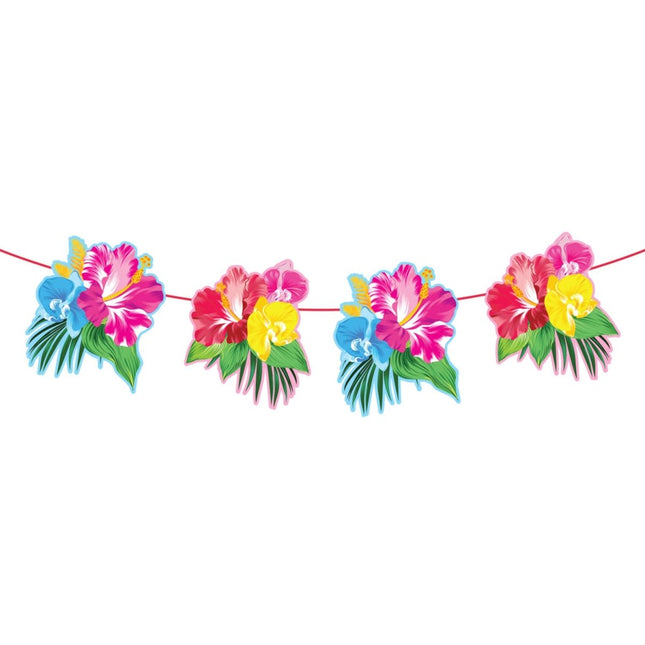 Hawaii Bloemenslinger 6m van Folat koop je bij Partywinkel