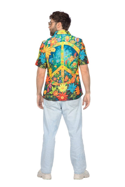 Hawaii Blouse Heren Hippie van Wilbers & Wilbers koop je bij Partywinkel