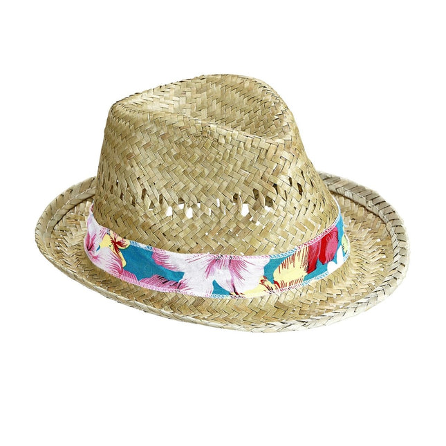 Hawaii Hoed Gekleurd van Widmann koop je bij Partywinkel