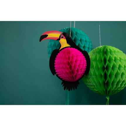 Hawaii Honeycomb Toekan 33cm van Folat koop je bij Partywinkel