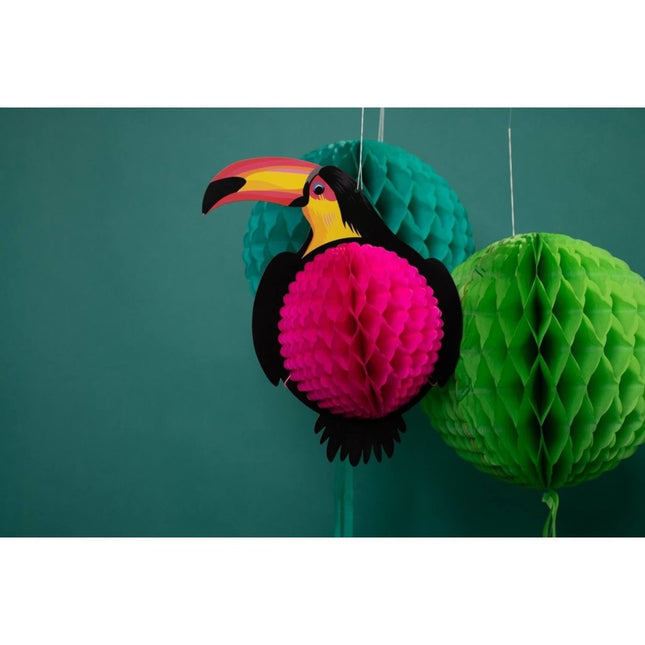 Hawaii Honeycomb Toekan 33cm van Folat koop je bij Partywinkel