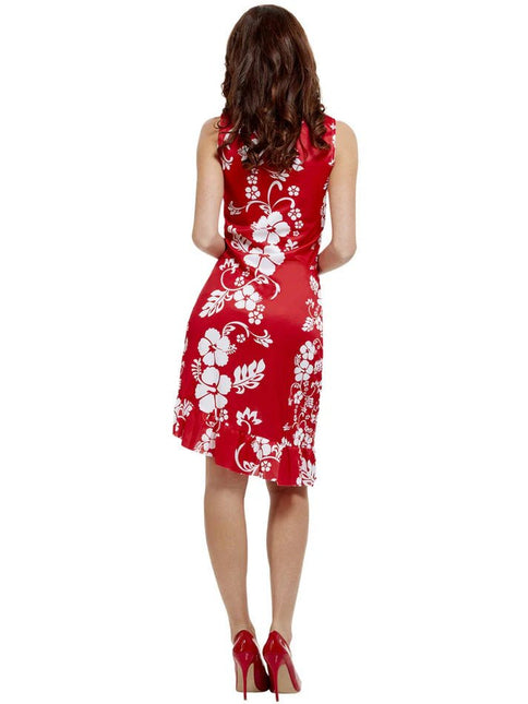 Hawaii Jurk Rood M van Smiffys koop je bij Partywinkel