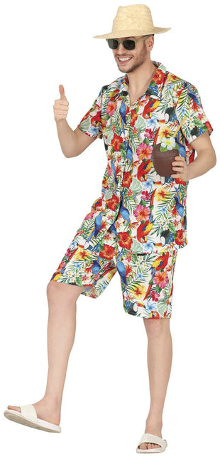 Hawaii Kostuum Heren 2 delig van Fiestas Guirca koop je bij Partywinkel