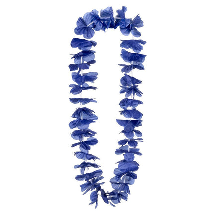 Hawaii Krans Blauw van Boland koop je bij Partywinkel