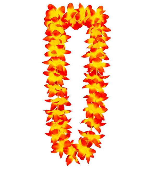 Hawaii Krans Oranje van Widmann koop je bij Partywinkel