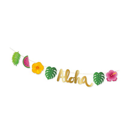 Hawaii Letterslinger Aloha 2m van WeFiesta koop je bij Partywinkel